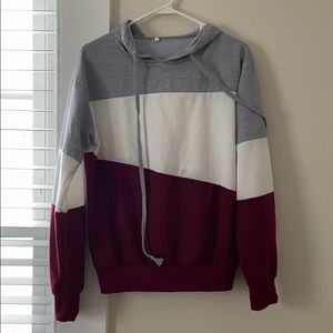 Multi color hoodie